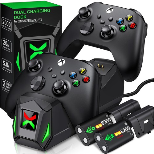 6200mwh for xbox - 2*6200mwh,
