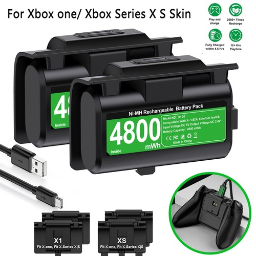 2pcs 4800mwh for - 4800mwh, one/xbox