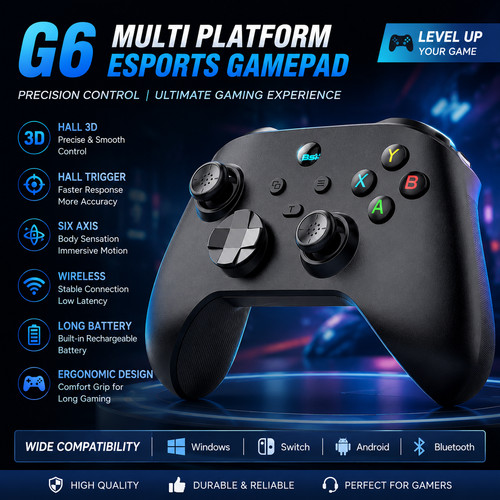 Wireless game controller for - wireless,